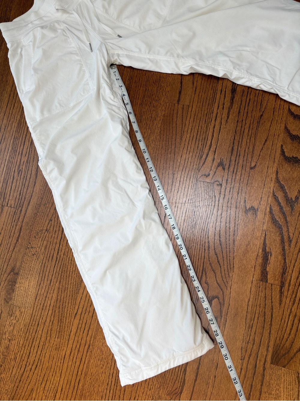 lululemon athletica White Women's Track Pants with Drawstring - Picture 6 of 7